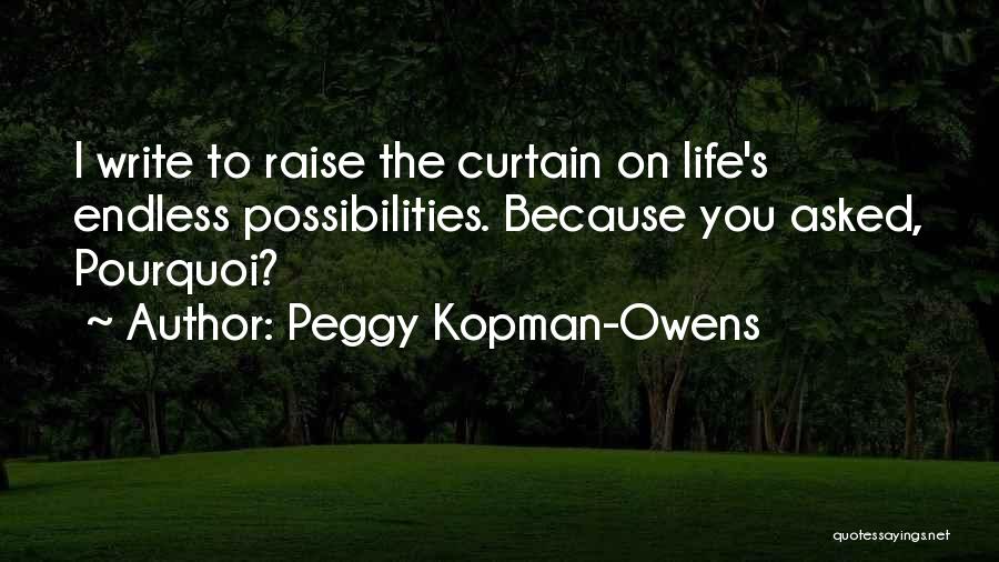 Peggy Kopman-Owens Quotes 1899104