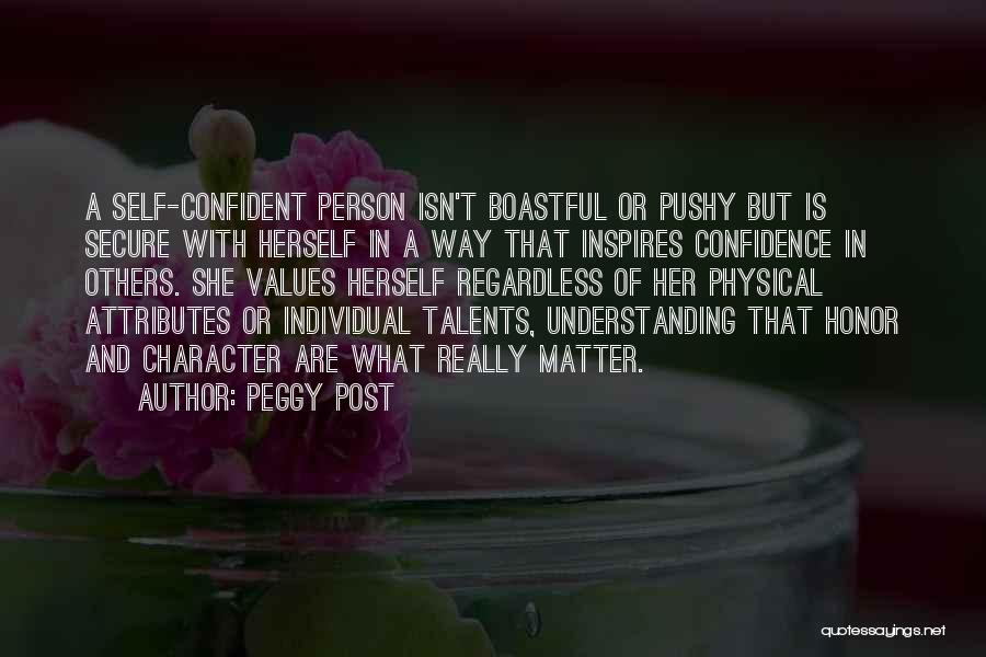Peggy Post Quotes 171969