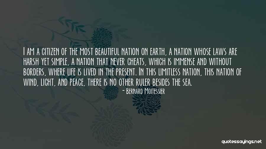 Pegleg Paradise Quotes By Bernard Moitessier Pegleg Paradise Quotes By Bernard Moitessier