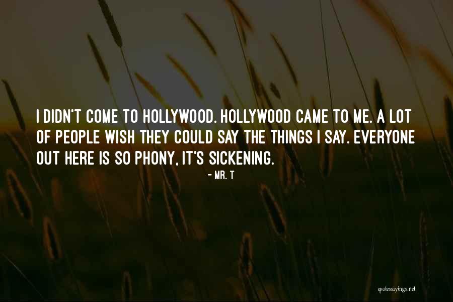 Peianc Quotes By Mr. T Peianc Quotes By Mr. T