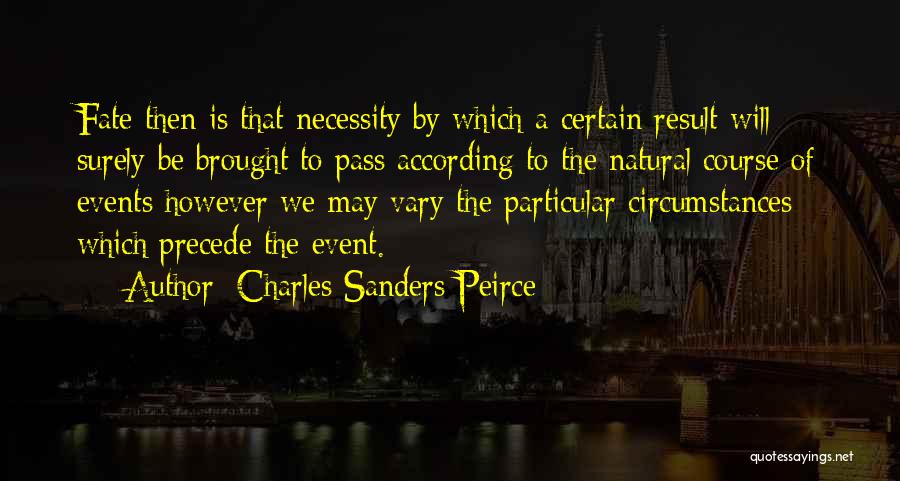 Peirce Quotes By Charles Sanders Peirce