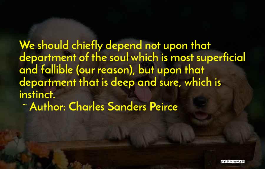 Peirce Quotes By Charles Sanders Peirce