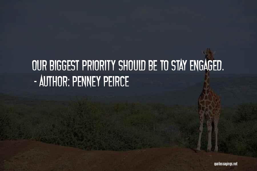 Peirce Quotes By Penney Peirce