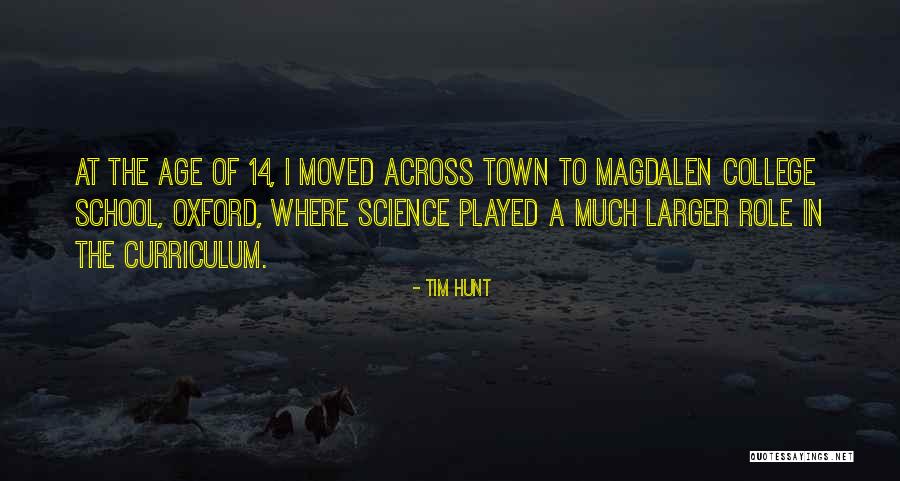 Pejman Cohan Quotes By Tim Hunt Pejman Cohan Quotes By Tim Hunt