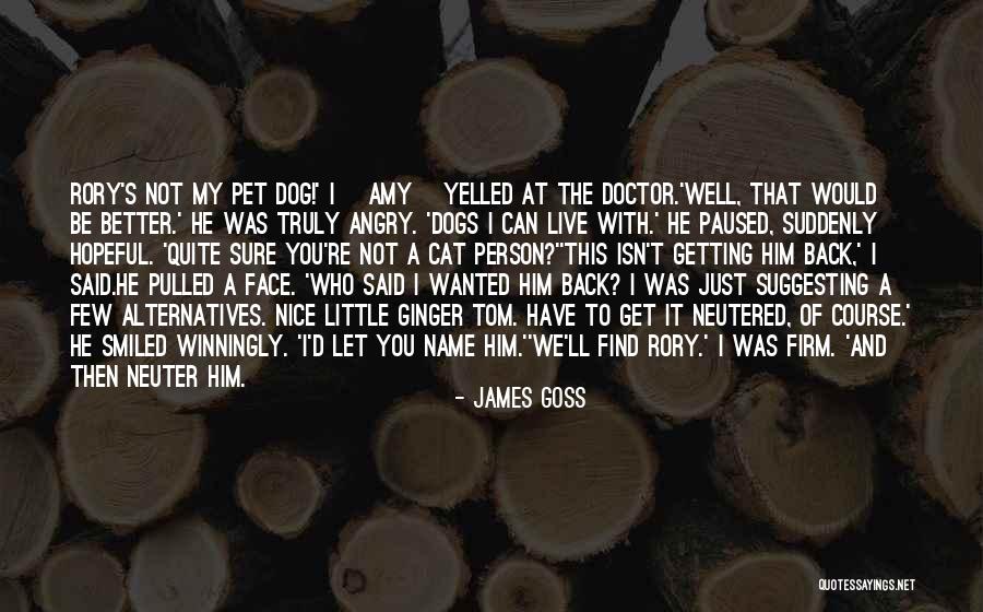 Pekerman Renuncia Quotes By James Goss Pekerman Renuncia Quotes By James Goss