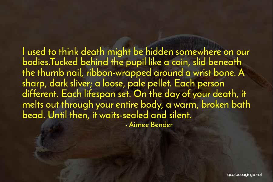 Pellet Quotes By Aimee Bender Pellet Quotes By Aimee Bender