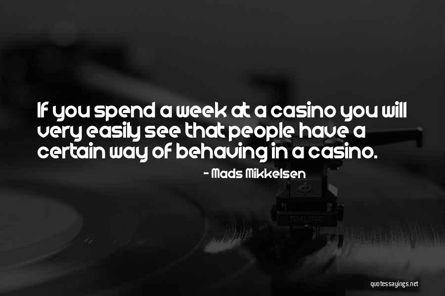 Pellicer Creek Quotes By Mads Mikkelsen Pellicer Creek Quotes By Mads Mikkelsen