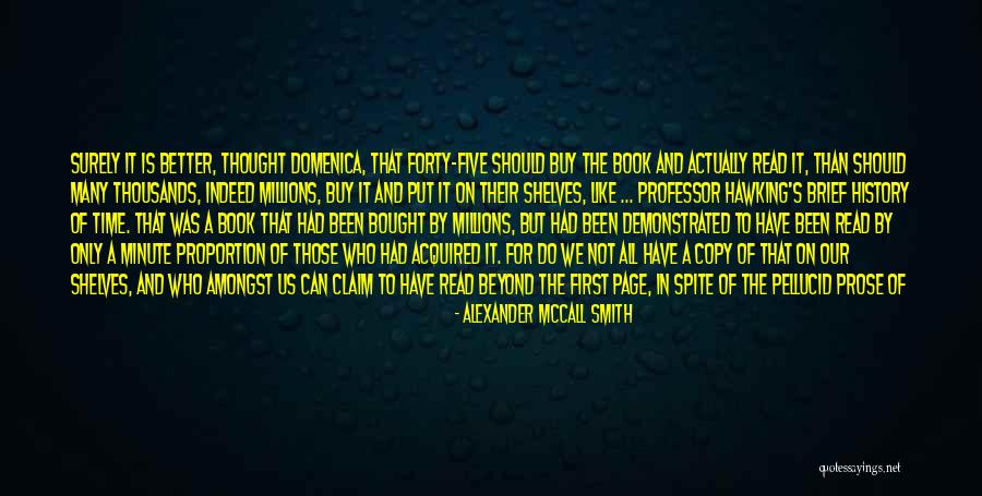 Pellucid Quotes By Alexander McCall Smith Pellucid Quotes By Alexander McCall Smith