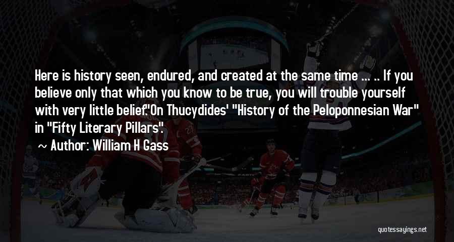 Peloponnesian Quotes By William H Gass