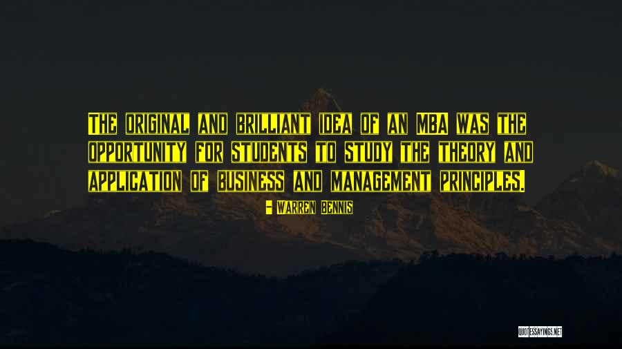 Peluang Kedua Quotes By Warren Bennis Peluang Kedua Quotes By Warren Bennis