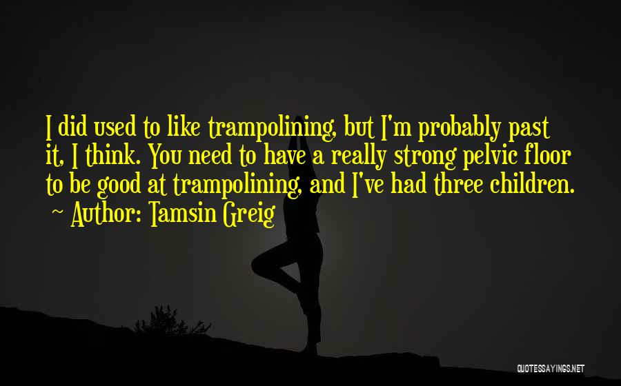 Pelvic Floor Quotes By Tamsin Greig