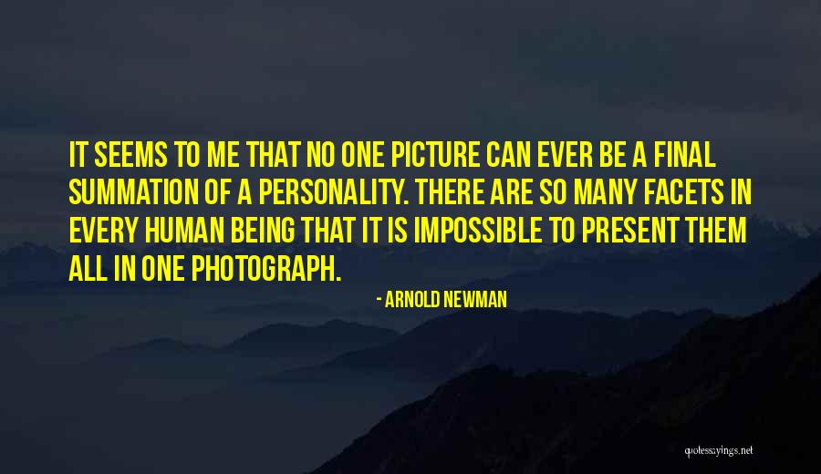 Pemon Quotes By Arnold Newman Pemon Quotes By Arnold Newman