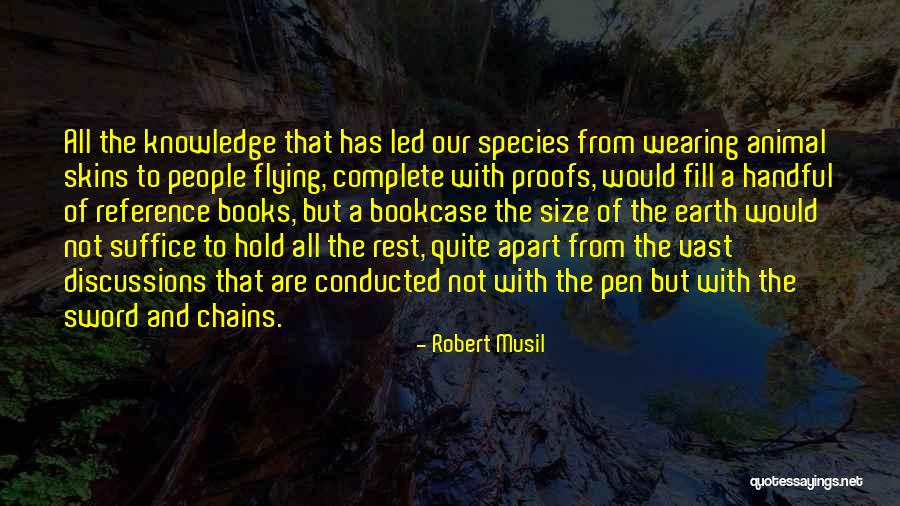 Pen And Sword Quotes By Robert Musil Pen And Sword Quotes By Robert Musil
