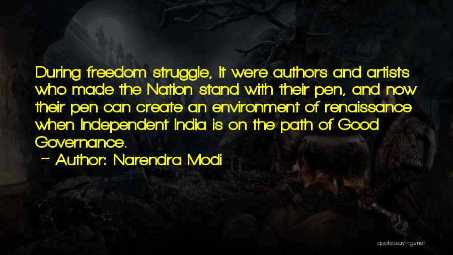 Pen Stand Quotes By Narendra Modi