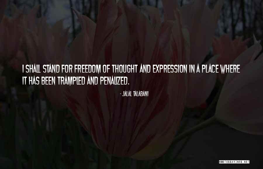 Penalized For Not Having Quotes By Jalal Talabani Penalized For Not Having Quotes By Jalal Talabani