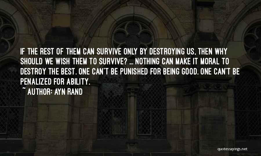 Penalized Quotes By Ayn Rand