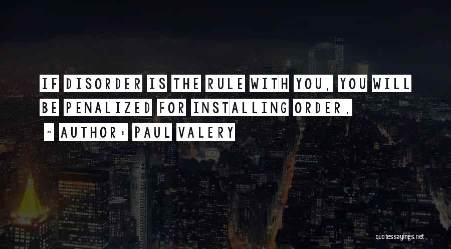Penalized Quotes By Paul Valery