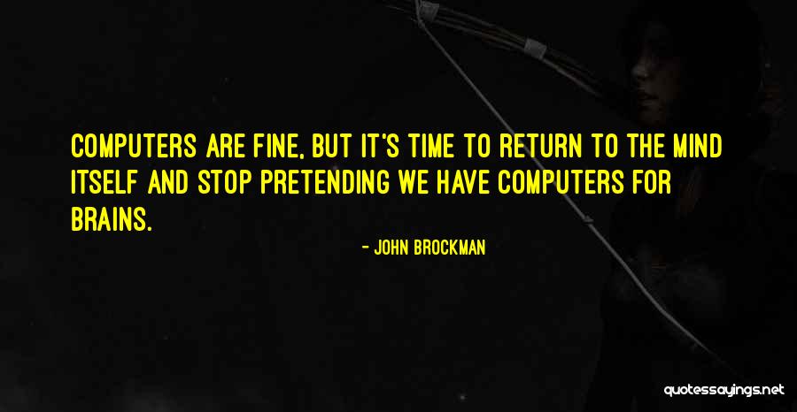 Penalizing The Drummer Quotes By John Brockman Penalizing The Drummer Quotes By John Brockman