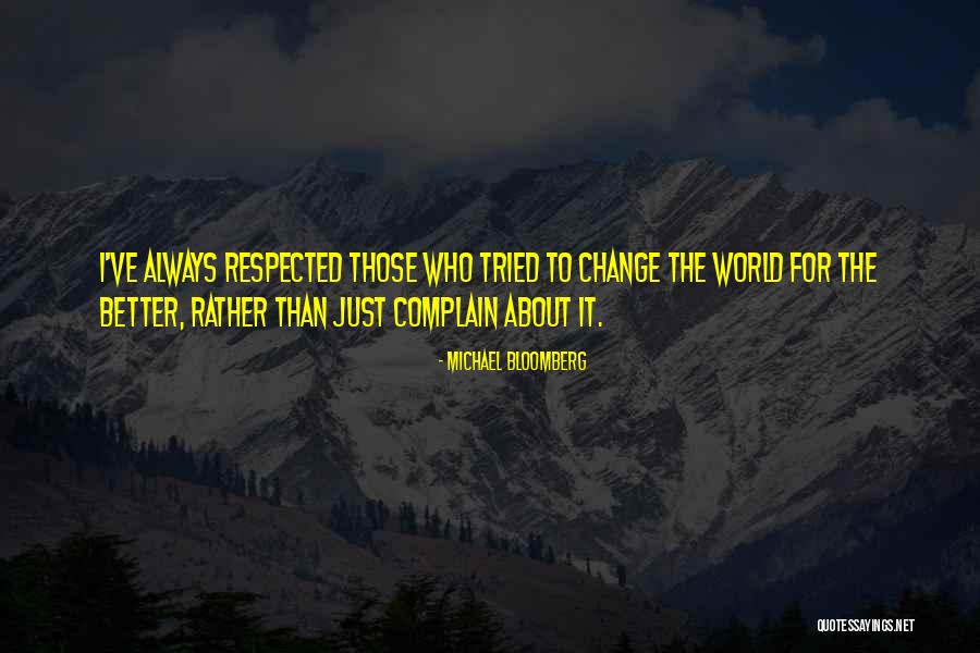 Penaloza Landscape Quotes By Michael Bloomberg Penaloza Landscape Quotes By Michael Bloomberg