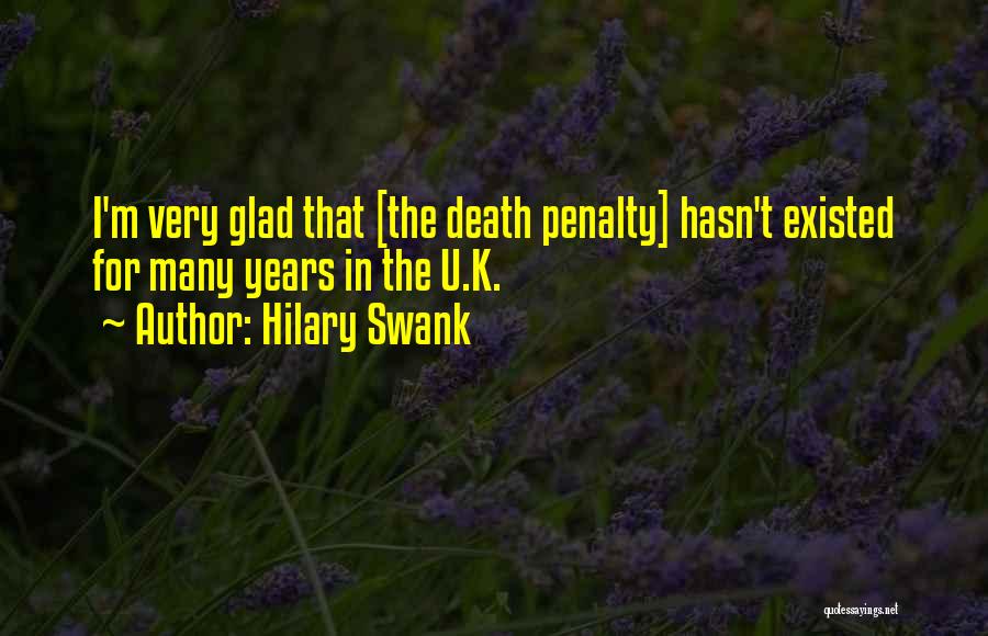 Penalties Quotes By Hilary Swank