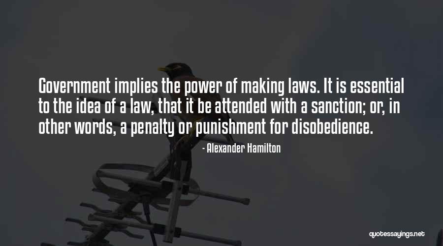 Penalty Quotes By Alexander Hamilton