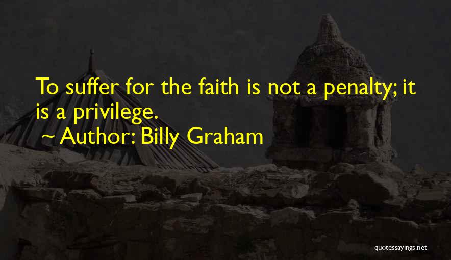Penalty Quotes By Billy Graham