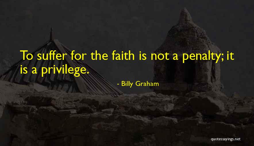 Penalty Quotes By Billy Graham