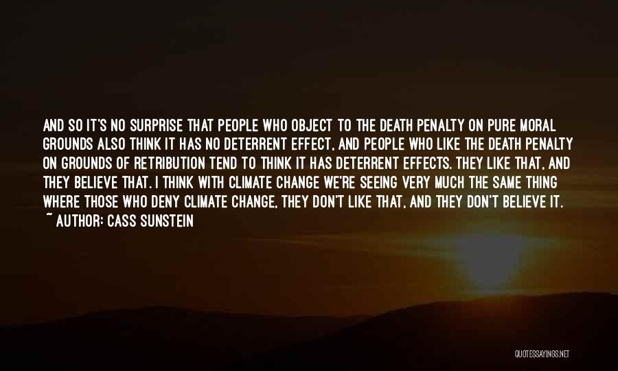 Penalty Quotes By Cass Sunstein