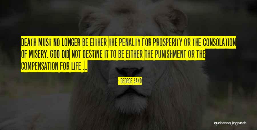 Penalty Quotes By George Sand