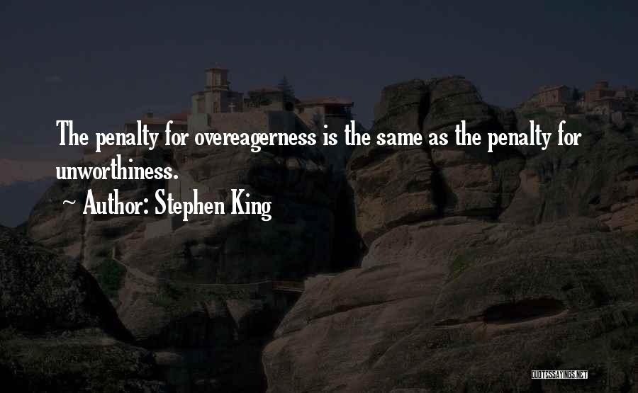 Penalty Quotes By Stephen King