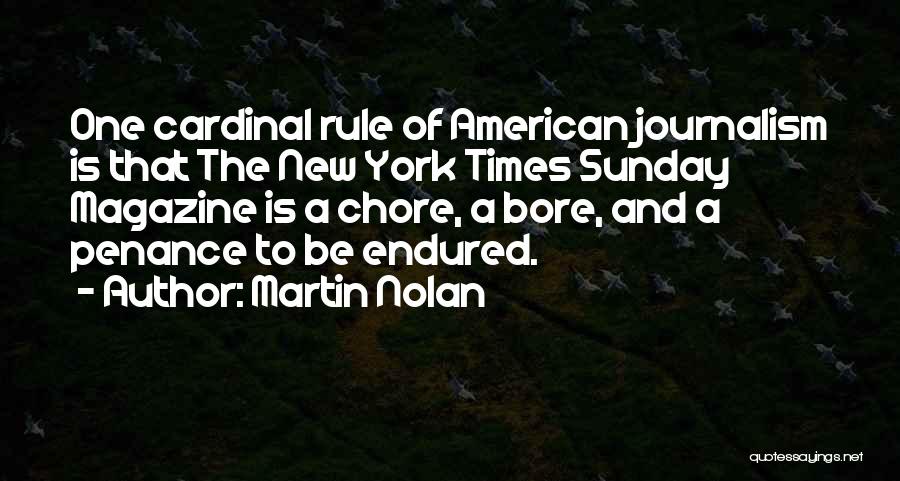 Penance Quotes By Martin Nolan