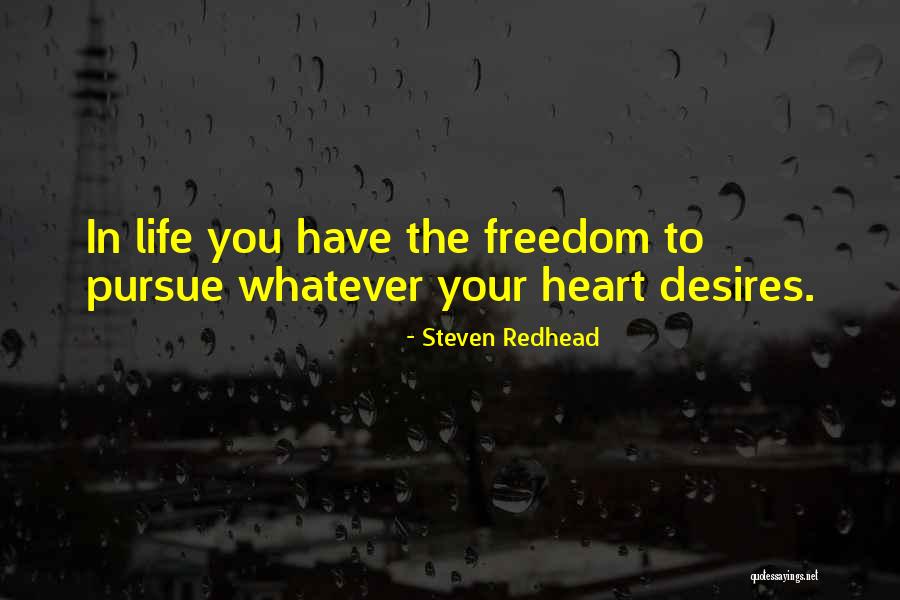Pendengaran Manusia Quotes By Steven Redhead
