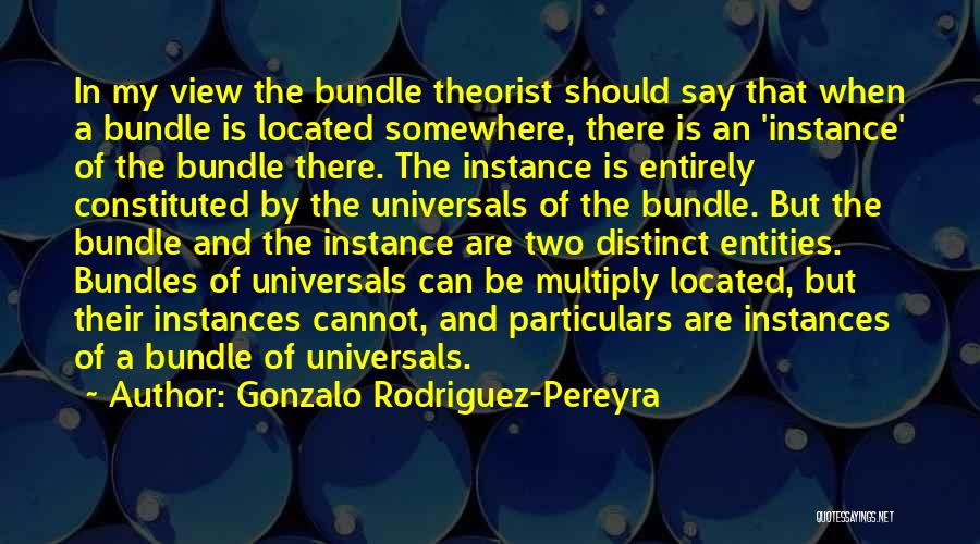 Pendillards Quotes By Gonzalo Rodriguez-Pereyra
