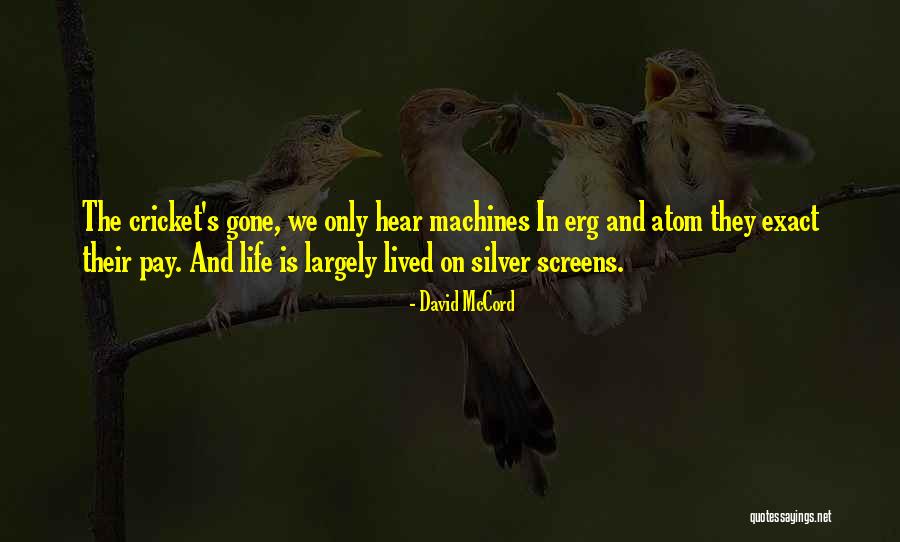 Peneda De Geres Quotes By David McCord Peneda De Geres Quotes By David McCord