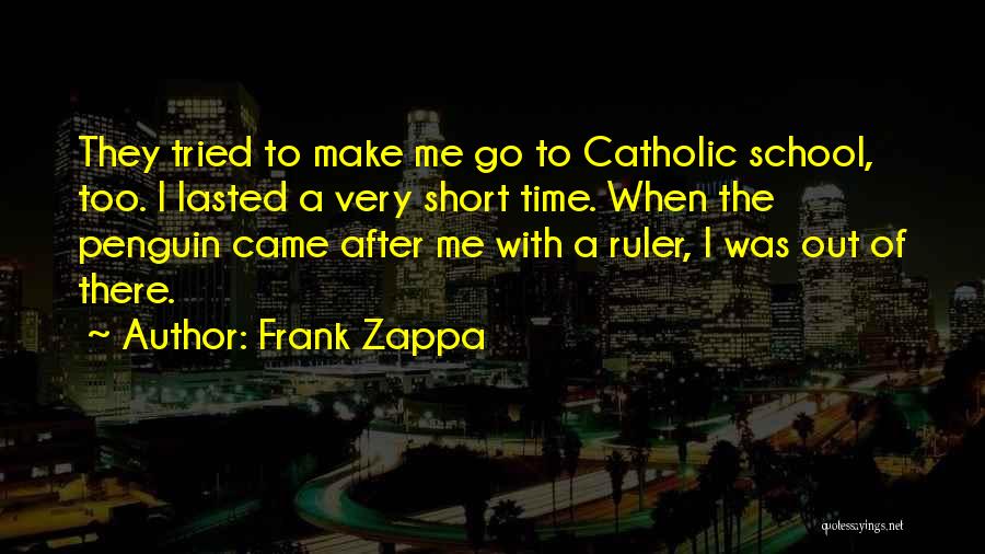 Penguins Quotes By Frank Zappa