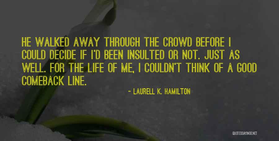 Peninah Quotes By Laurell K. Hamilton Peninah Quotes By Laurell K. Hamilton