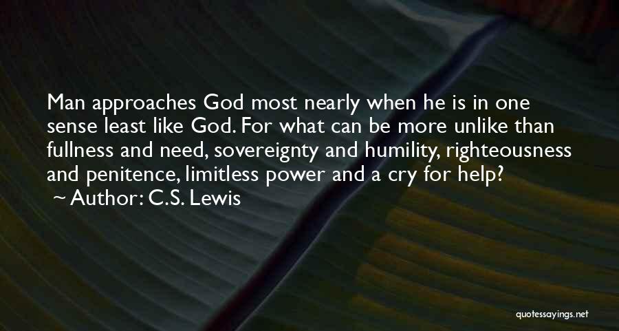 Penitence Quotes By C.S. Lewis