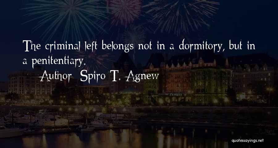 Penitentiary Quotes By Spiro T. Agnew