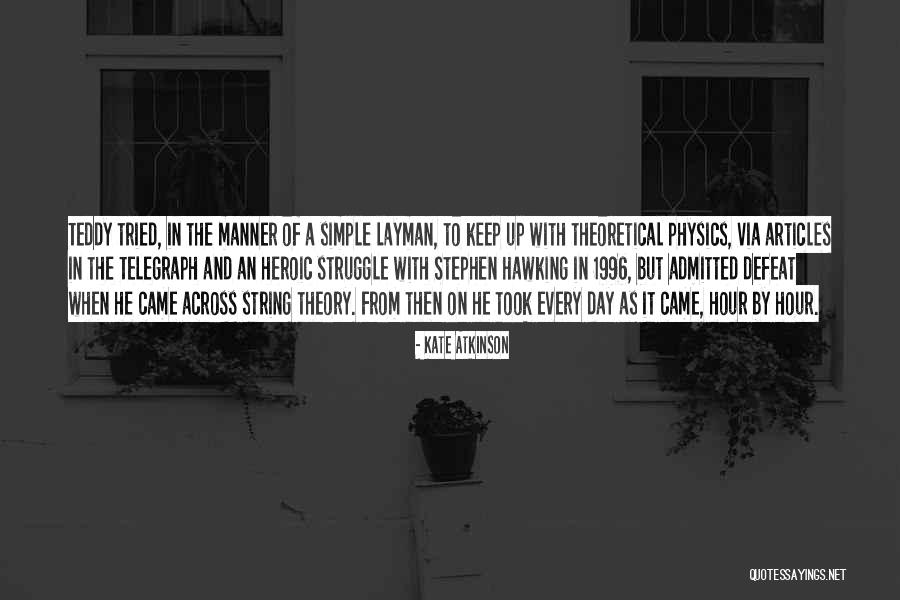 Penko Park Quotes By Kate Atkinson Penko Park Quotes By Kate Atkinson