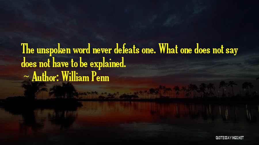 Penn Quotes By William Penn