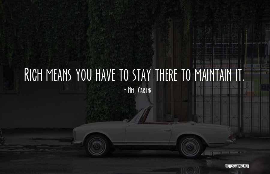 Pennachio Eye Quotes By Nell Carter Pennachio Eye Quotes By Nell Carter