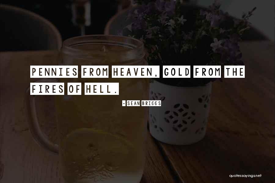 Pennies From Heaven Quotes By Sean Briggs