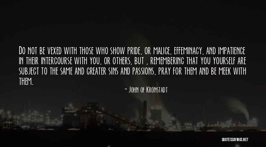 Penninger Schnapps Quotes By John Of Kronstadt Penninger Schnapps Quotes By John Of Kronstadt