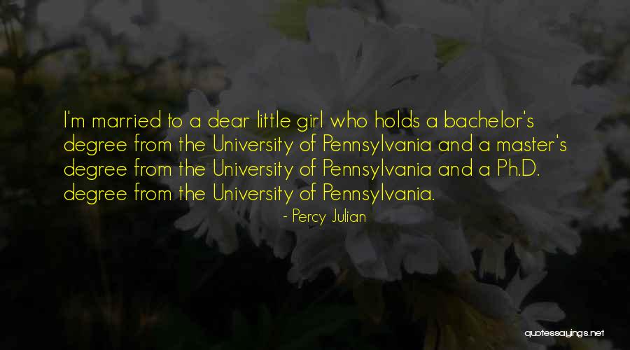 Pennsylvania Girl Quotes By Percy Julian Pennsylvania Girl Quotes By Percy Julian