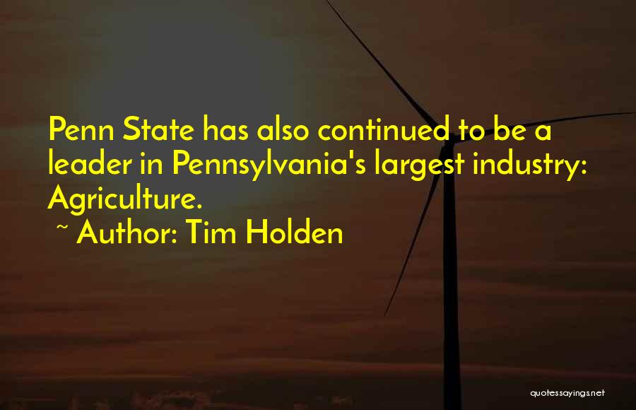 Pennsylvania Quotes By Tim Holden