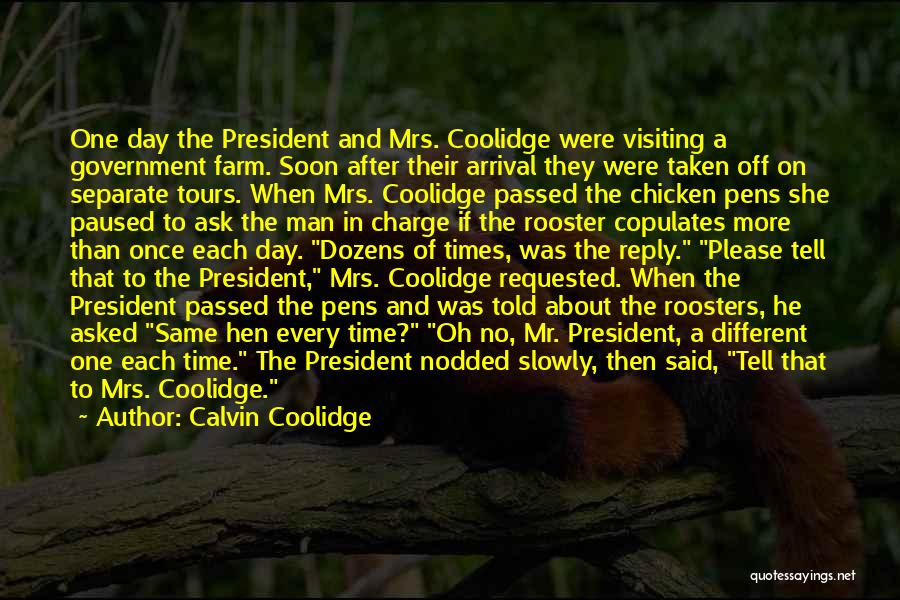 Pens Quotes By Calvin Coolidge