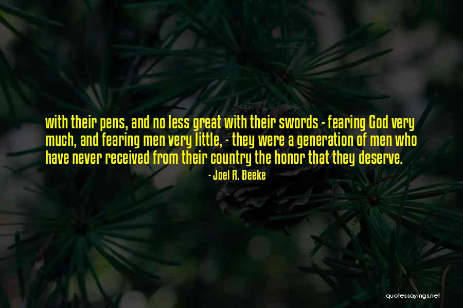 Pens With Quotes By Joel R. Beeke Pens With Quotes By Joel R. Beeke