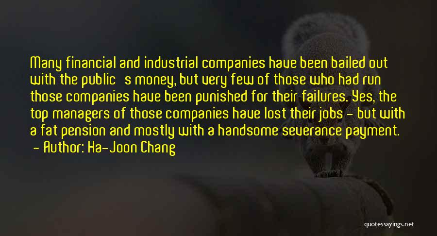 Pension Quotes By Ha-Joon Chang