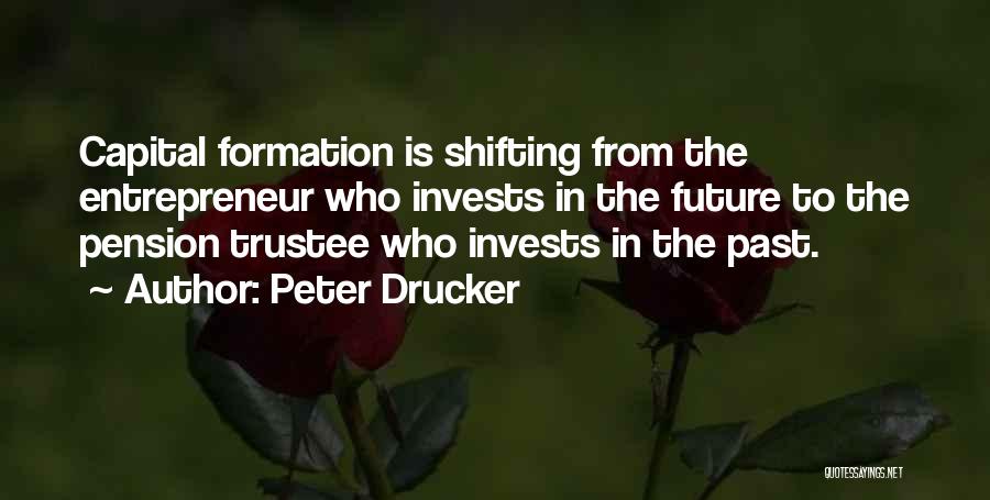 Pension Quotes By Peter Drucker