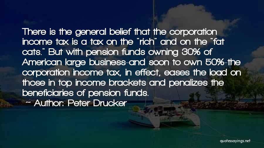 Pension Quotes By Peter Drucker